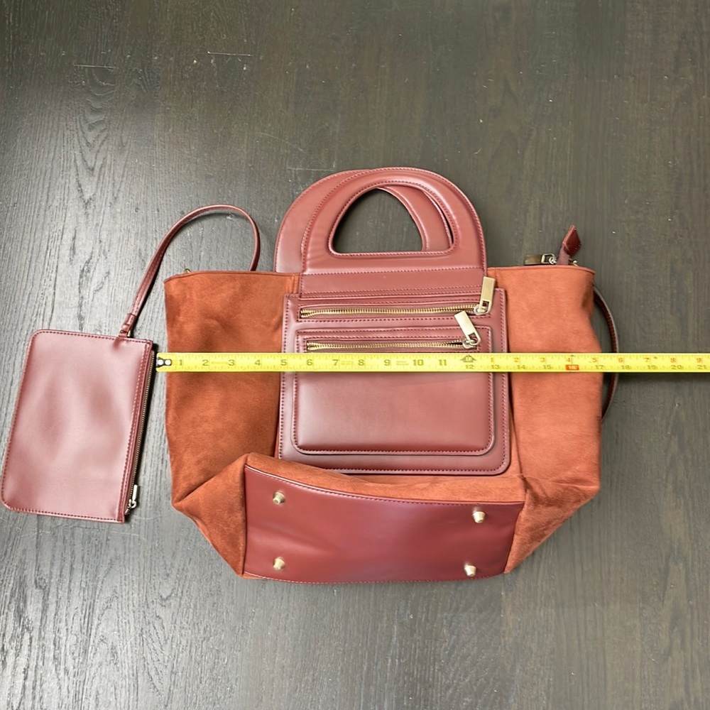 Anthropologie Brown Tote